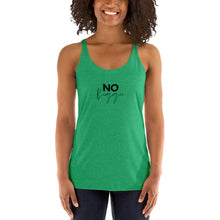 Load image into Gallery viewer, No Biggie - Women&#39;s Racerback Tank (Black)
