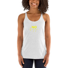Load image into Gallery viewer, No Biggie - Women&#39;s Racerback Tank (Yellow)
