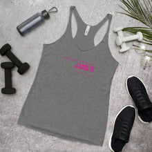 Load image into Gallery viewer, I Didn't Come To Play The Game - Women's Racerback Tank (Pink)

