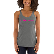 Load image into Gallery viewer, #ChangeMaker - Women&#39;s Racerback Tank (Pink)
