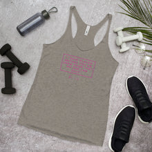 Load image into Gallery viewer, I Have Placed Before You An Open Door - Women&#39;s Racerback Tank (Pink)
