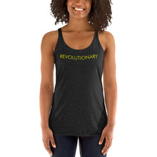 Load image into Gallery viewer, Revolutionary - Women&#39;s Racerback Tank (Yellow)
