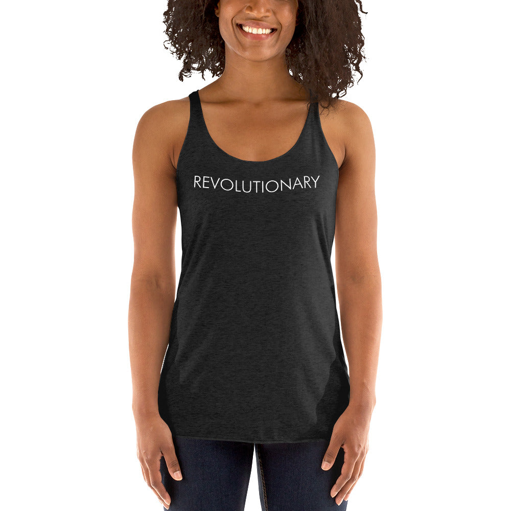 Revolutionary - Women's Racerback Tank (White)