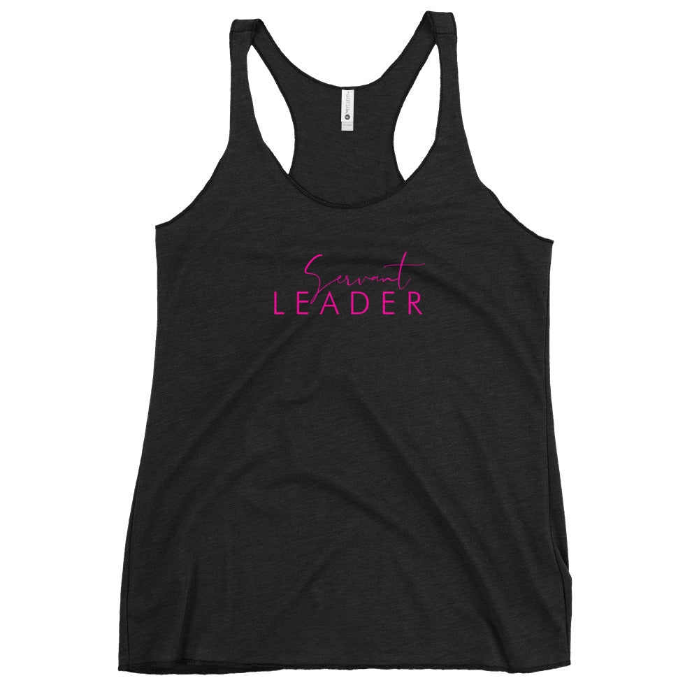 Servant Leader - Women's Racerback Tank (Pink)