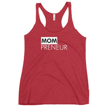 Load image into Gallery viewer, MOMPreneur - Women's Racerback Tank (White)
