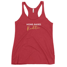 Load image into Gallery viewer, Home Based Revolution - Women&#39;s Racerback Tank (White)
