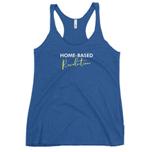Load image into Gallery viewer, Home Based Revolution - Women&#39;s Racerback Tank (White)
