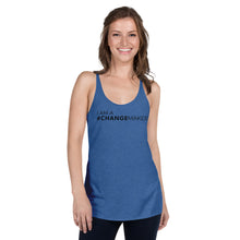 Load image into Gallery viewer, #ChangeMaker - Women&#39;s Racerback Tank (Black)
