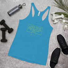 Load image into Gallery viewer, I Have Placed An Open Door Before You - Women&#39;s Racerback Tank (Yellow)
