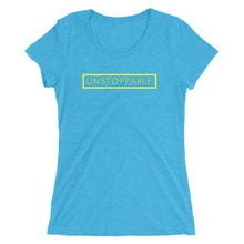 Load image into Gallery viewer, Unstoppable - Ladies&#39; short sleeve t-shirt (Yellow)
