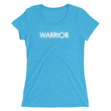 Load image into Gallery viewer, Warrior - Ladies&#39; short sleeve t-shirt (White)
