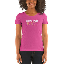 Load image into Gallery viewer, Home Based Revolution - Ladies&#39; short sleeve t-shirt (Yellow)
