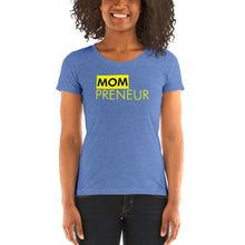 Load image into Gallery viewer, MOMPreneur - Ladies&#39; short sleeve t-shirt (Yellow)

