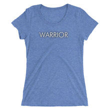 Load image into Gallery viewer, Warrior - Ladies&#39; short sleeve t-shirt (Black)
