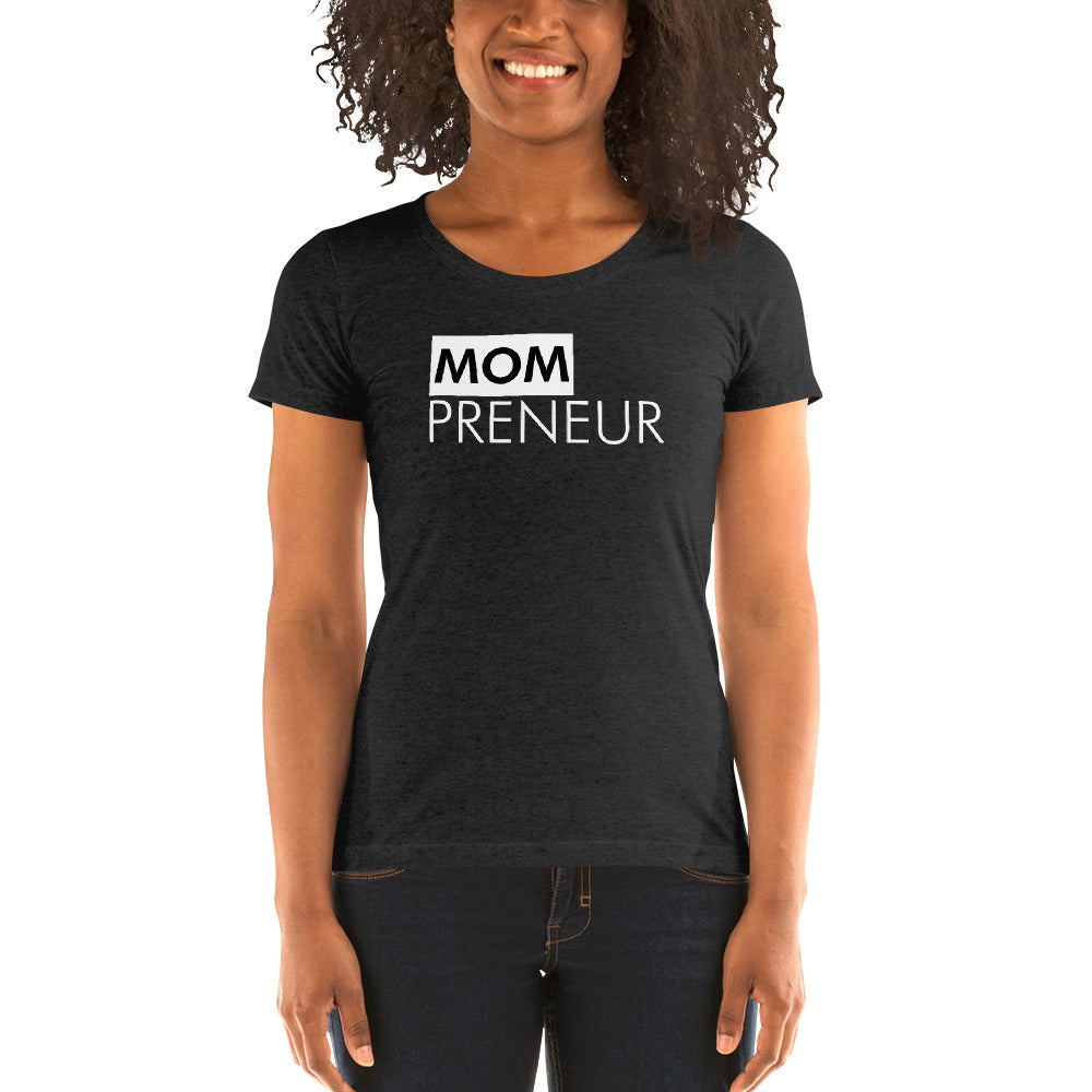 MOMPreneur - Ladies' short sleeve t-shirt (White)