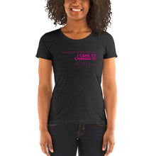 Load image into Gallery viewer, I Didn&#39;t Come Here To Play The Game - Ladies&#39; short sleeve t-shirt (Pink)
