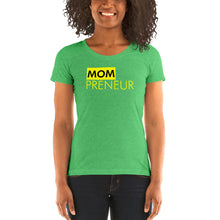 Load image into Gallery viewer, MOMPreneur - Ladies&#39; short sleeve t-shirt (Yellow)
