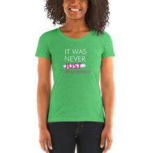 Load image into Gallery viewer, It Was Never Just About Business - Ladies&#39; short sleeve t-shirt (White)
