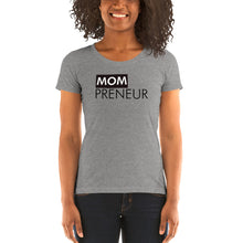 Load image into Gallery viewer, MOMPreneur - Ladies&#39; short sleeve t-shirt (Black)
