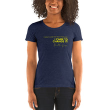 Load image into Gallery viewer, I Didn&#39;t Come To Play The Game - Ladies&#39; short sleeve t-shirt (Yellow)
