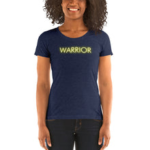 Load image into Gallery viewer, Warrior - Ladies&#39; short sleeve t-shirt (Yellow)
