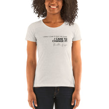 Load image into Gallery viewer, I Didn&#39;t Come Here To Play The Game - Ladies&#39; short sleeve t-shirt (Black)
