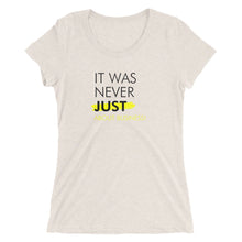 Load image into Gallery viewer, It Was Never Just About Business - Ladies&#39; short sleeve t-shirt (Black)

