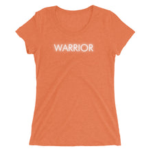 Load image into Gallery viewer, Warrior - Ladies&#39; short sleeve t-shirt (White)
