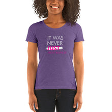 Load image into Gallery viewer, It Was Never Just About Business - Ladies&#39; short sleeve t-shirt (White)
