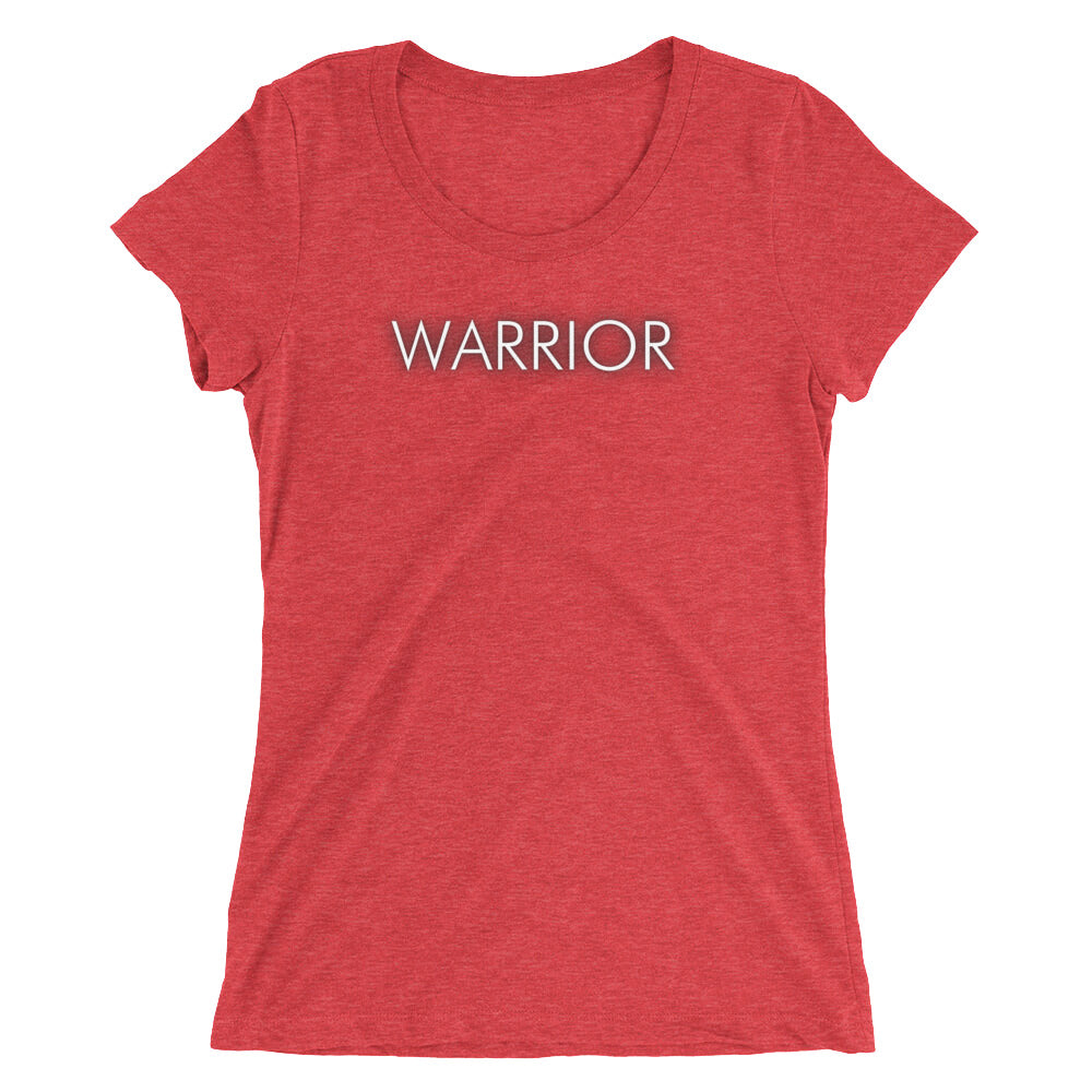 Warrior - Ladies' short sleeve t-shirt (Black)