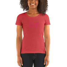 Load image into Gallery viewer, Servant Leader - Ladies&#39; short sleeve t-shirt (Pink)
