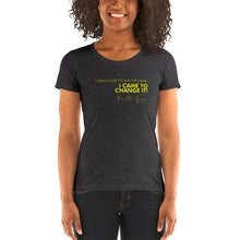 Load image into Gallery viewer, I Didn&#39;t Come To Play The Game - Ladies&#39; short sleeve t-shirt (Yellow)
