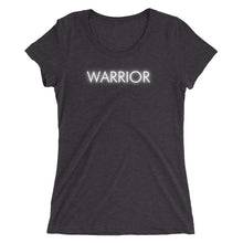 Load image into Gallery viewer, Warrior - Ladies&#39; short sleeve t-shirt (White)
