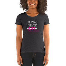 Load image into Gallery viewer, It Was Never Just About Business - Ladies&#39; short sleeve t-shirt (White)

