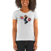 Load image into Gallery viewer, The Boom Pow! - Ladies' short sleeve t-shirt
