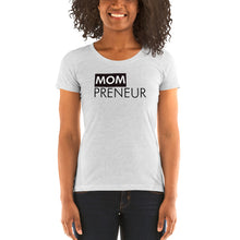 Load image into Gallery viewer, MOMPreneur - Ladies&#39; short sleeve t-shirt (Black)
