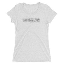 Load image into Gallery viewer, Warrior - Ladies&#39; short sleeve t-shirt (Black)
