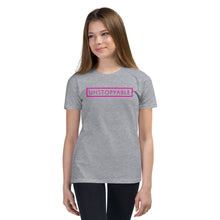 Load image into Gallery viewer, Unstoppable - Youth Short Sleeve T-Shirt (Pink)
