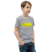 Load image into Gallery viewer, I&#39;m A Member Of The Marthaverse - Youth Short Sleeve T-Shirt (Yellow)
