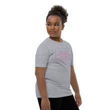Load image into Gallery viewer, Perhaps You Were Born For Such A Time As This - Youth Short Sleeve T-Shirt (pink)
