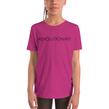 Load image into Gallery viewer, Revolutionary - Youth Short Sleeve T-Shirt (Black)
