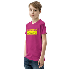 Load image into Gallery viewer, I&#39;m A Member Of The Marthaverse - Youth Short Sleeve T-Shirt (Yellow)
