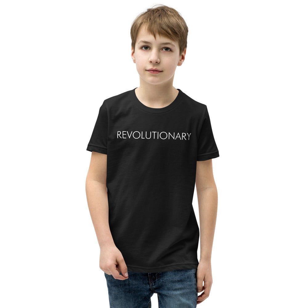 Revolutionary - Youth Short Sleeve T-Shirt (White)