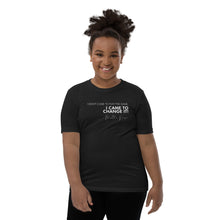 Load image into Gallery viewer, I Didn&#39;t Come Here To Play The Game - Youth Short Sleeve T-Shirt (White)

