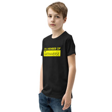Load image into Gallery viewer, I&#39;m A Member Of The Marthaverse - Youth Short Sleeve T-Shirt (Yellow)
