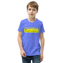 Load image into Gallery viewer, I&#39;m A Member Of The Marthaverse - Youth Short Sleeve T-Shirt (Yellow)

