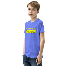 Load image into Gallery viewer, I&#39;m A Member Of The Marthaverse - Youth Short Sleeve T-Shirt (Yellow)
