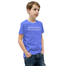 Load image into Gallery viewer, Unstoppable - Youth Short Sleeve T-Shirt (White)
