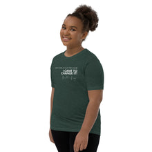 Load image into Gallery viewer, I Didn&#39;t Come Here To Play The Game - Youth Short Sleeve T-Shirt (White)
