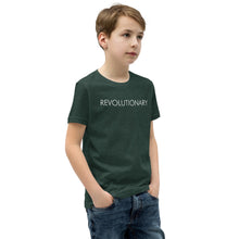 Load image into Gallery viewer, Revolutionary - Youth Short Sleeve T-Shirt (White)

